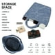 thumbnail image 4 of Bolso tejido para mujer, bolso de mano de cuero vegano, bolso grande de viaje de playa de verano y bolso de hombro retro hecho a mano, 4 of 5