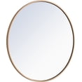 thumbnail image 5 of Metal frame Round Mirror 28 inch Brass finish, 5 of 7