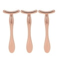thumbnail image 2 of Eye Massage Stick, T Shaped 3pcs Alloy Eye Cream Applicator  For Home Travel, 2 of 8