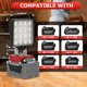 thumbnail image 5 of Lámpara LED Work Light LANKA de 90 W, 9000 lúmenes, para batería Milwaukee M18 de 18 V, 5 of 7
