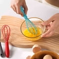 thumbnail image 4 of Hesxuno Mini Stainless Steel Whisk,Whisks for Cooking,Small Kitchen Gadget and Utensil for Baking,Cooking,Whipping,Mixing,Egg Beating and Essentials 6.6 Inchs, 4 of 6