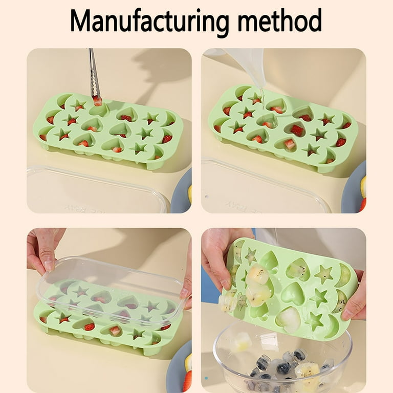 XMMSWDLA Circle Ice Cube Tray New Ice-Cream Maker, Ice-Cream