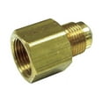 thumbnail image 2 of Jmf Flare Reducer 1/2 " Yellow Brass Lead Free Pack of 5, 2 of 2