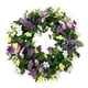 thumbnail image 1 of Corona de primavera Guirnalda Guirnalda decorativa colgante Todos los años Corona floral Decoración de otoño Corona para ventana de sala de, 1 of 9