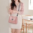 thumbnail image 5 of 100Fens Women Soft Washed Leather Shoulder Bag Multi-Zip Spacious Large Capacity Handbag For Daily Use Travel Work Shopping Necessity, 5 of 10