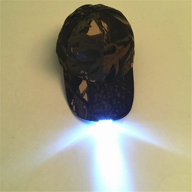 Hands Free Cap with Headlamp Bright Led Lights Unisex Baseball Cap  Flashlight Hat for Angling New
