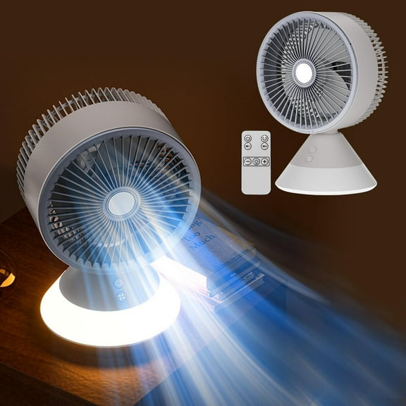 XGFHYJEH Desk Fan, Box Fan, Small Fan, Box Fan Clearance, Small Desk Fan, Small Fans for Desk, Portable Personal Quiet Electric Fan for Home, Plastic