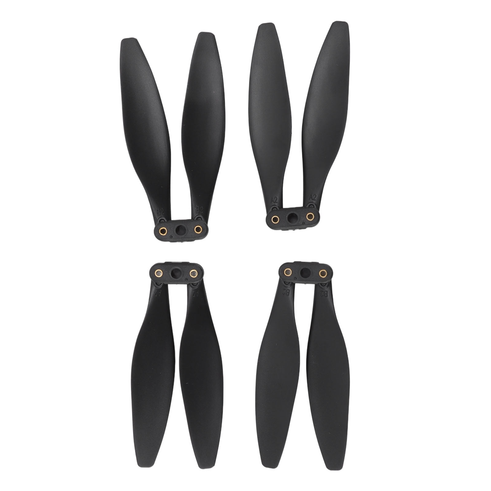 NFTIGB 2 Pair Drone Propellers for Holy Stone HS720 HS720E, Replacement Blades Accessories, Black, 6.1 inches / 155 mm