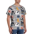 thumbnail image 5 of Rocae Dog for Men's Moisture-Wicking Crew Tee - T-Shirt for Sports, Outdoor Activities, and Casual Wear, 5 of 9