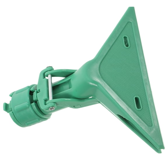YSNOOWE Clamp Shape Mop Handle for Professional Cleaners Light Green 1Pcs 7.7X7.3X2.0In
