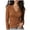 Khaki, variant on Wrap Tops for Women Long Sleeve Crossover Shirts V Neck Wrap Top Comfy Soft Slim Fitted Womens Blouses Dressy Casual Going Out Fall Fashion Clothes (Red, L)