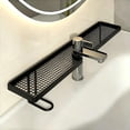 thumbnail image 5 of TFYZYY Freestanding Sink Faucet Storage Rack U-Cutout Bathroom Organizer Shelf for Makeup Bottles, Toothbrushes, and Toiletries No Drill Countertop Solution, 5 of 6