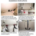 thumbnail image 4 of Universal Car Child Seat Restraint Anchor Mounting Kit For Belt Connector, Black, 4 of 5