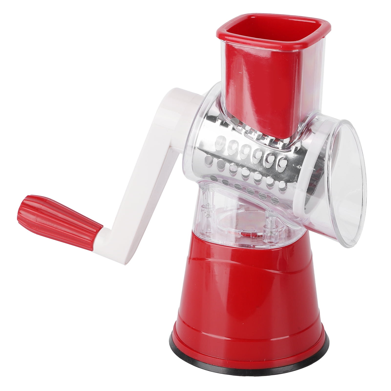 Vegetable Cutter, Hand Crank Vegetable Shredder Stainless Steel Blade