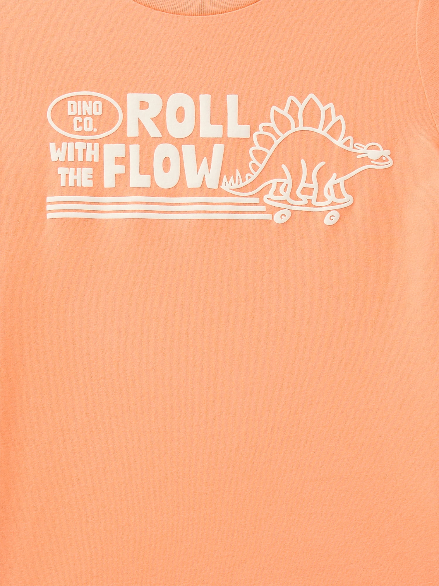 Wonder Nation Little Boys Graphic Tee with Short Sleeves, Sizes 4-10