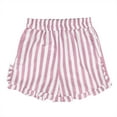 thumbnail image 2 of Black Shorts Women Clearance, Xunlbb Women Fashionable Summer Striped Pocket Drawstring Shorts, 2 of 8