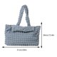thumbnail image 3 of Bolso cruzado acolchado para mujer, Bolso informal de gran capacidad para axila, Bolso suaves para mujer, 3 of 8