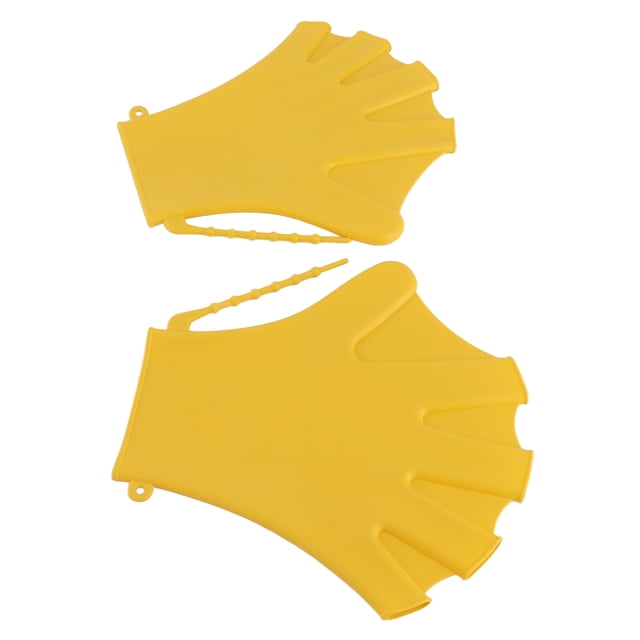 Gants de Natation avec Sangle de Poignet Réglable pour Plongée et Entraînement Physique