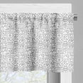 thumbnail image 3 of Ambesonne Camping Valance Pack of 2, Wildlife and Outdoor Items, 54"X12", White and Grey, 3 of 5