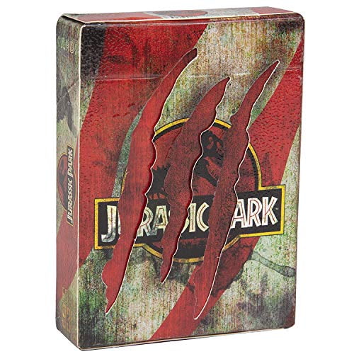 Jurassic Park Playing Cards Poker Size Deck Cartamundi ellusionist Custom Sealed 