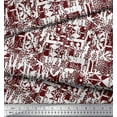 thumbnail image 3 of Soimoi Poly Georgette Fabric Animal Skin Texture Print Sewing Fabric Yard 42 Inch Wide, 3 of 3