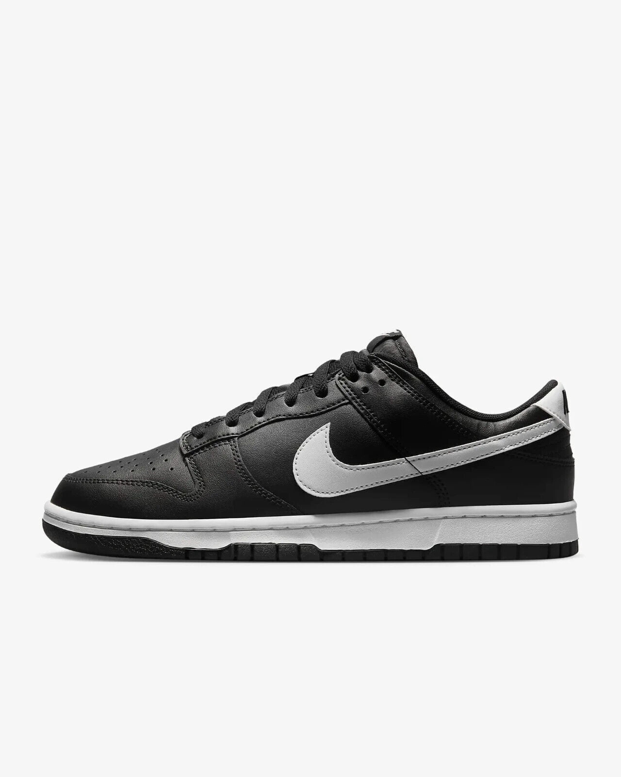 Nike Dunk Low Retro Men’s Sz 9  Black Amber Brown White DV0831 004 Sneakers Nike Dunk Low Retro  main image 4