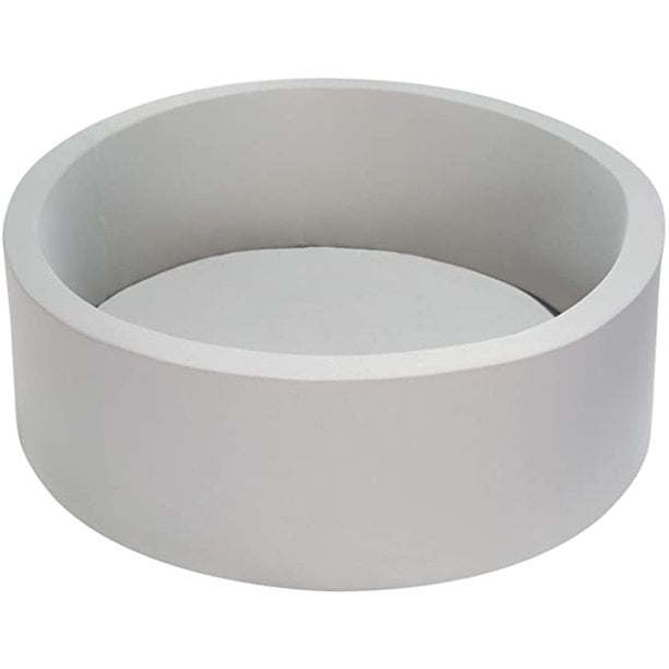 TrendBox Foam Ball Pit for Toddler, 35" x 12" Memory Sponge with Removable Cover Indoor Round