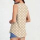 thumbnail image 2 of TaTaai Random Print Women Tank Top Summer Regular Fit Sleeveless Crew Neck Pullover Non See-through Machine Washable No Fading Casual Fashion Daily Wear Top Gift, 2 of 6