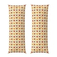 thumbnail image 1 of Fotbe Thanksgiving Turkeys Funda para Almohada Corporal con Diseño, Funda de Microfibra Ultrasuave de 20x54 Pulgadas, Ropa de Cama Elegante, 1 of 7