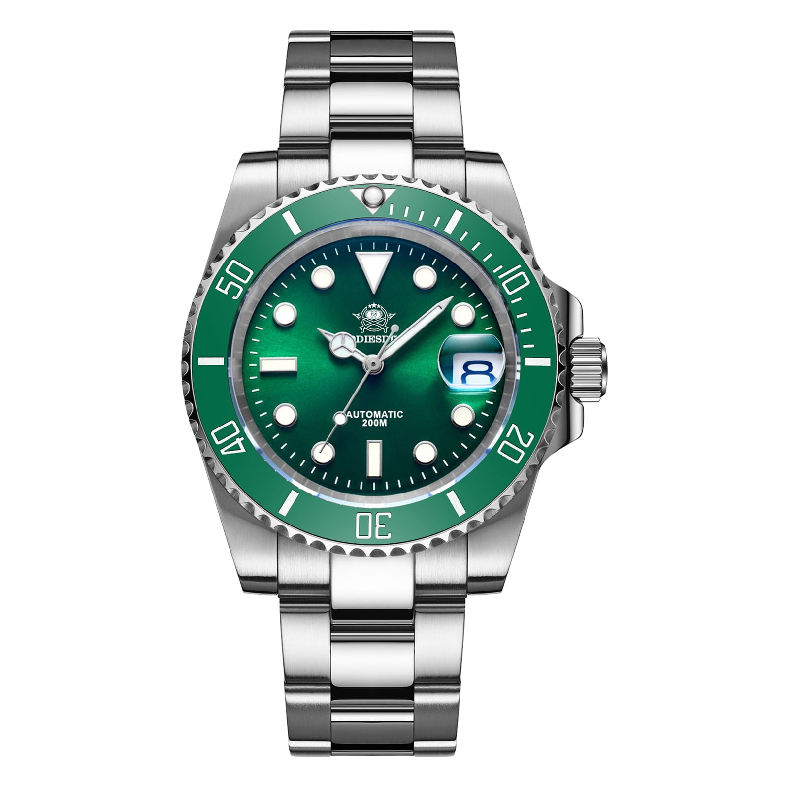 ADDIESDIVE Men’s Automatic Dive Watch 200M Waterproof, Analog Watches with Japanese Movement Luminous Dial, Sapphire Crystal & Ceramic Bezel