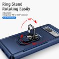 thumbnail image 2 of KOMI pour Google Pixel 8, Étui avec Protecteur d'Écran, Béquille Anneau Réglable à 360° Intégrée, Protection Militaire, Armure Antichoc - Bleu, 2 of 5