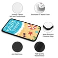 thumbnail image 5 of Bingfone Car Four-Season Universal Armrest Box Mat,Car Armrest Seat Cover Soft Leather Waterproof Armrest Cover Center Console Mat-Hello Summer1, 5 of 7