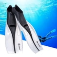 thumbnail image 3 of Snorkel, s de buceo para adultos, hombres, mujeres, deportes acuáticos, buceo con Negro Transparente XL Cola Aletas de natación, 3 of 8