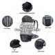 thumbnail image 3 of Yescom Outdoor 70L Sports Hiking Camping Backpack Travel Mountaineering Shoulder Bag Rucksack Large Black Yescom Modern, 3 of 10
