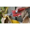 thumbnail image 3 of Clauss Cutter Shear, 7.5", Partially Serrated, with Latch Closure, Red Plastic Handles, 3 of 12