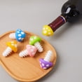 thumbnail image 2 of Homelife Silicone Wine Bottle Stoppers Mushroom-Shaped Bottle Wine Cork Freshness Preserver Leak-Proof Kitchen Gadget, 2 of 13