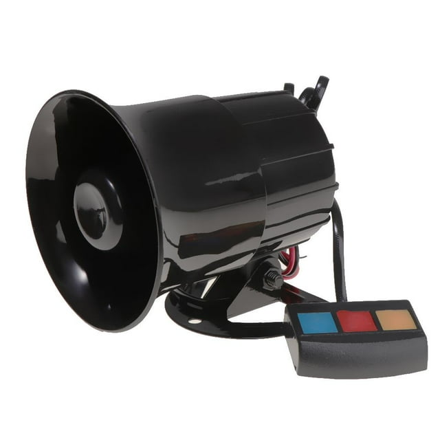 Cuerno de alarma de sirena de tres tonos shamjiam 12V 30W