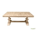 thumbnail image 2 of Bingltd Harper 74 in Rectangle Solid Hardwood Construction Dining Table, 2 of 5