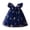 Navy Blue, variant on GYRATEDREAM Infant Baby Girl Summer Tulle Dress Strap Floral Embroidered A Line Dress Toddler Sleeveless Beach Butterfly Sundress Pink for 6M-5T