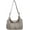 Grey, variant on Canvas Messenger Bag Cute Crossbody Tote Bag Shoulder for Women Men for School Aesthetic Hobo with Multiple Pockets(Grey)
