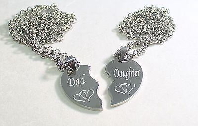 dad and daughter pendant