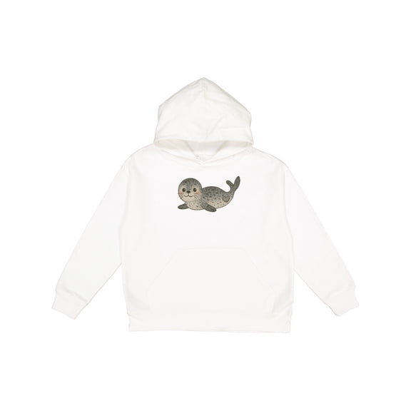Inktastic Cute Baby Seal Youth Hoodie Sweatshirt