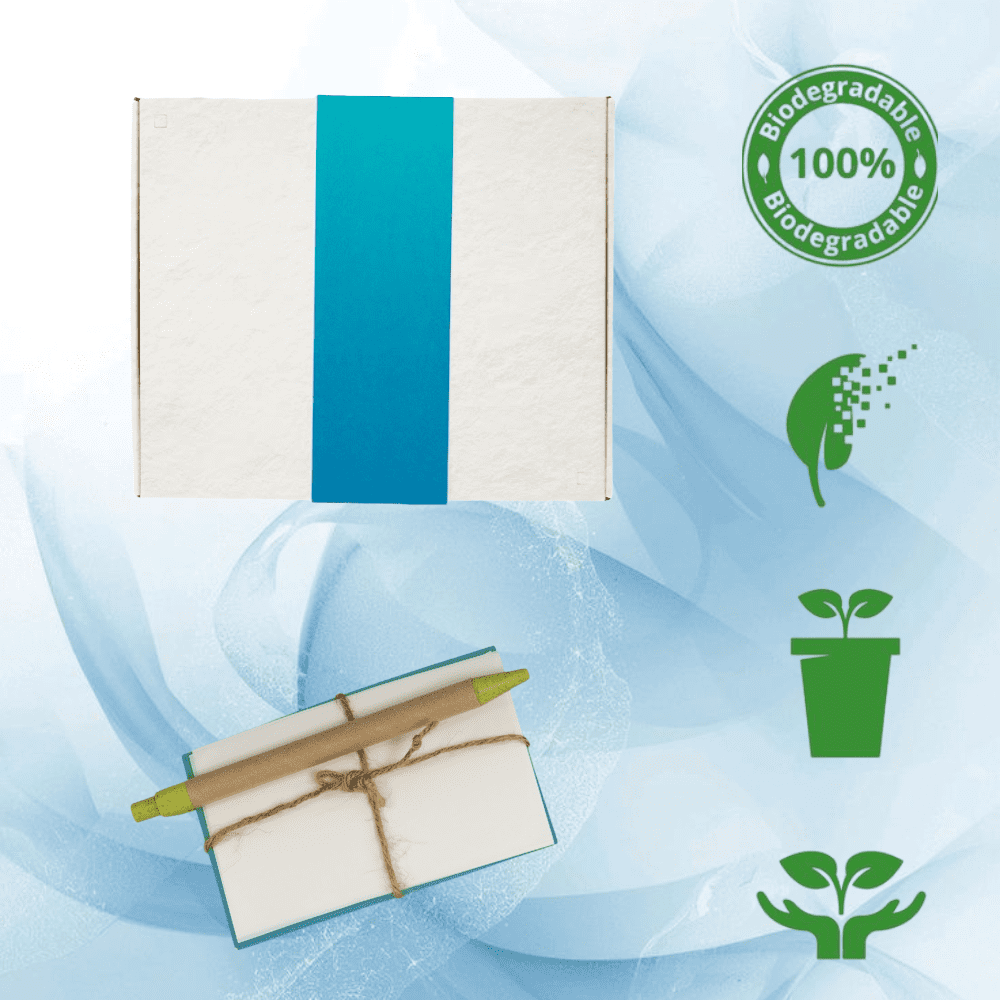Biodegradable Urn for Human Ashes, Eco-Friendly Urn for Water or Earth Burial, Includes Water Soluble Ash Bag, Adult Size 3" H x 12" W x 14" L. (ANGEL DEEP BLUE)