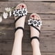 thumbnail image 4 of Amzcrzy Zapatos de mujer,Zapatos de mujer,Zapatillas de mujer, Sandalias de verano para mujer, informales, con flores y punta abierta Sandalias Mujer Zapatillas De Casa, 4 of 4