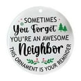 thumbnail image 2 of Luxcidy 1PCS Round Friendship Ornament, Circular Acrylic Friend Gift, Best Friend Christmas Present, for Holiday Gift Exchange, Memorable Bestie Keepsake for Christmas Tree Decorating Parties(G), 2 of 7