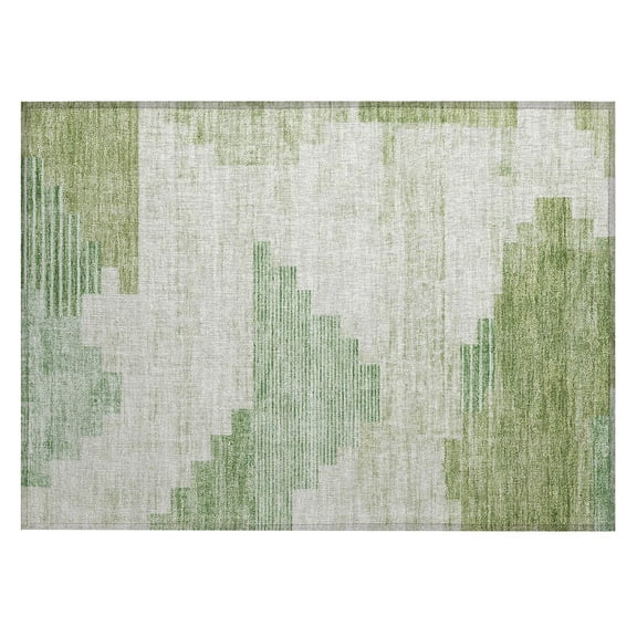 Dalyn Rugs Machine Washable Indoor/Outdoor Chantille Sage 1'8" x 2'6" Rug