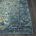 thumbnail image 4 of Luxe Weavers Oriental Distressed Floral Marine 2x3 Area Rug, Indoor Carpet, 4 of 8