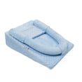 thumbnail image 1 of Cojín Con Soporte y Seguro para Bebé Memory Foam Funda Lavable Azul Cojín Antirreflujo Bebé, 1 of 8