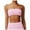 Pink, variant on 2DXuixsh Women Bandeau Bra Tube Crop Shapewear Tops Strapless Cute Sexy Crop Top Sports Bra Strapless Inner Layer Fitness Tight Yoga Suit Top Green Size S