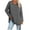 Grey, variant on Easter Shirts Summer Tops for Women 2025 Vacation Petite Oversized Women's T Shirt 2025 New Multicolor Loose Shoulder Sleeve V Neck Solid Color Women's Top Going Out Tops for Women Long Sleeve Lace